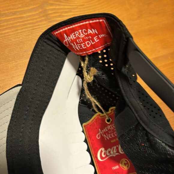 American Needle Super Tech Valin – Coke Tracker Hat / New With Tags - Picture 6 of 6